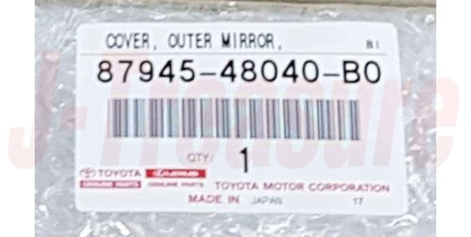 TOYOTA RAV4 ALA4# 2014-2017 Genuine Outer Mirror Cover Silver RH & LH Set OEM