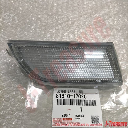 TOYOTA MR2 SW20 SW20L Genuine Front Clearance Lamp Right & Left Clear Lens OEM