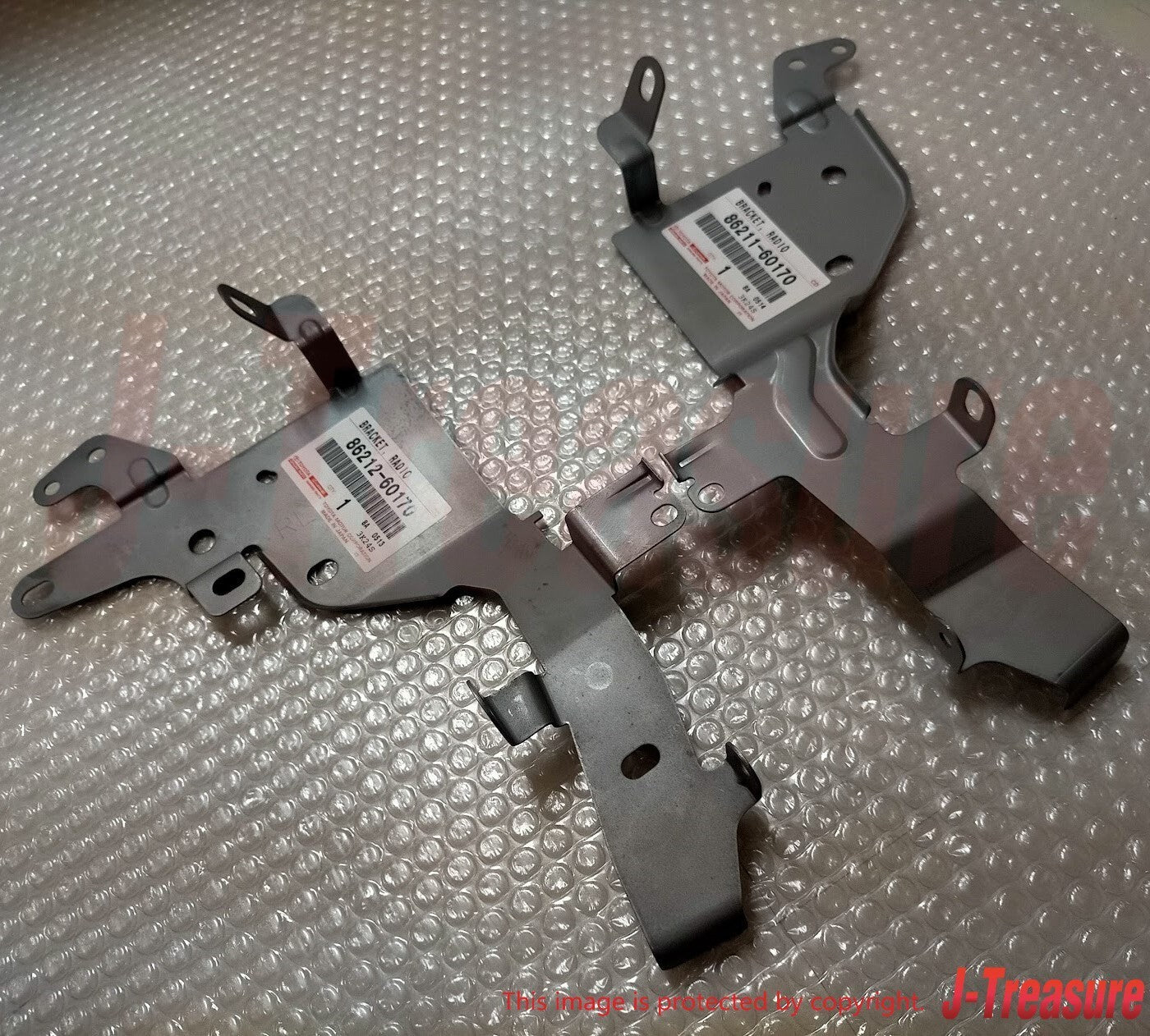 LEXUS GX470 UZJ120 2003-2007 Genuine Radio Bracket No.1 & No.2 Set OEM