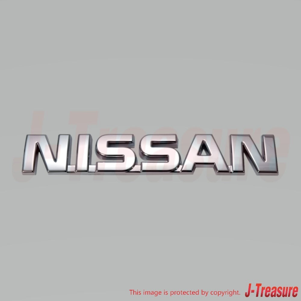 NISSAN SKYLINE GT-R BNR32 R32 1989-1994 Genuine Trunk Lid Emblem 84891-01U00 OEM
