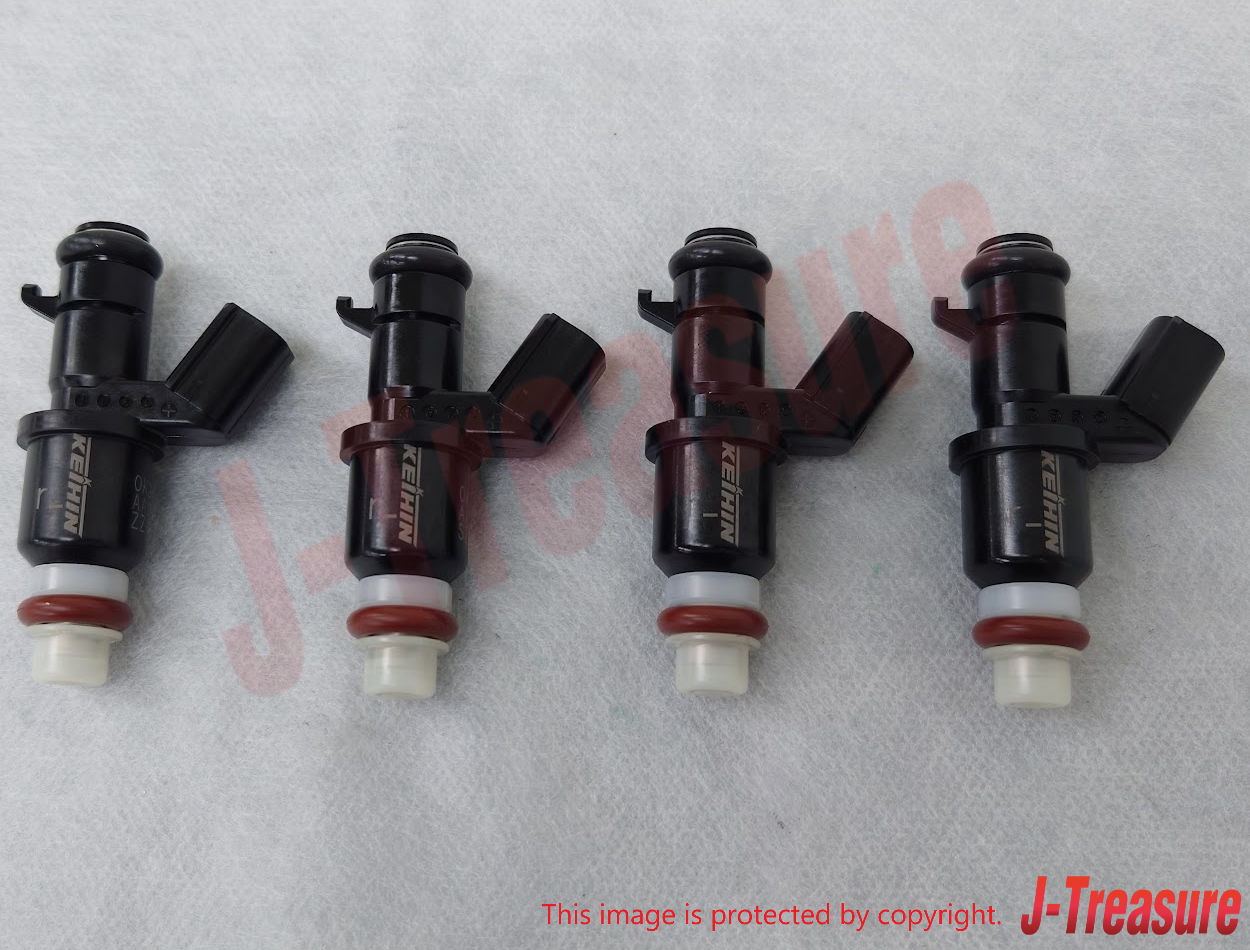 HONDA FIT HYBRID GP5 GP6 Genuine Fuel Injector Assy 16450-5P6-003 4pcs Set OEM