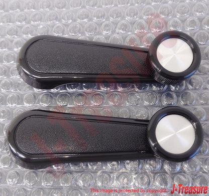 TOYOTA LAND CRUISER BJ60 75-90 Genuine Window Regulator Crank Handle x2 Set OEM