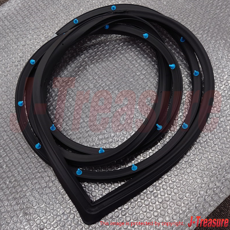 TOYOTA LAND CRUISER KZJ78 Genuine Front & Rear Door Weatherstrip RH LH Set OEM