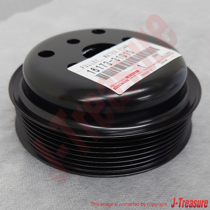 TOYOTA CAMRY GSV40 GSV50 07-17 Genuine Water Pump Pulley 16173-31010 OEM