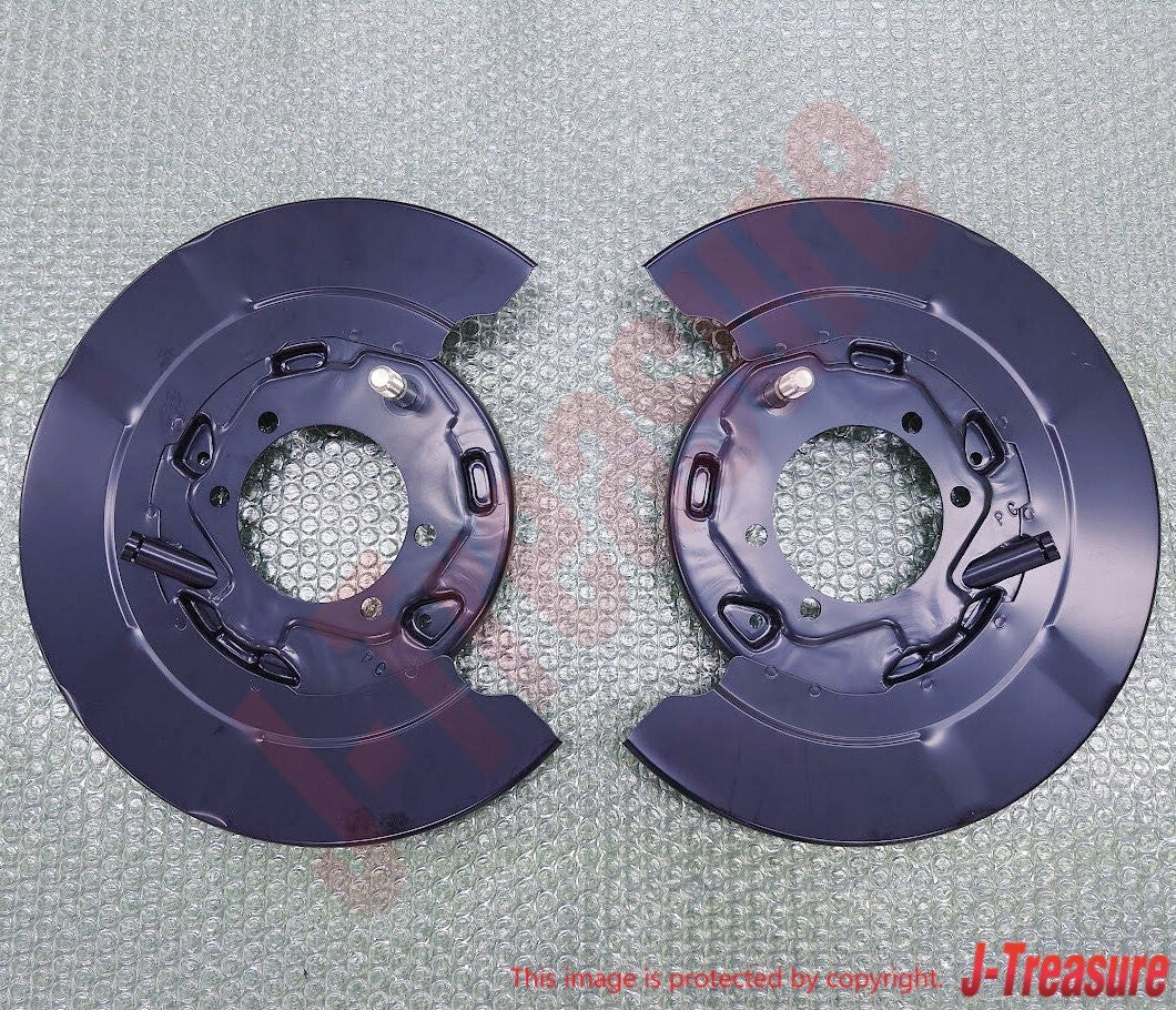 MITSUBISHI LANCER Evo 9 CT9A 03-06 Genuine Rear Brake Backing Plate RH & LH Set