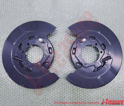 MITSUBISHI LANCER Evo 9 CT9A 03-06 Genuine Rear Brake Backing Plate RH & LH Set