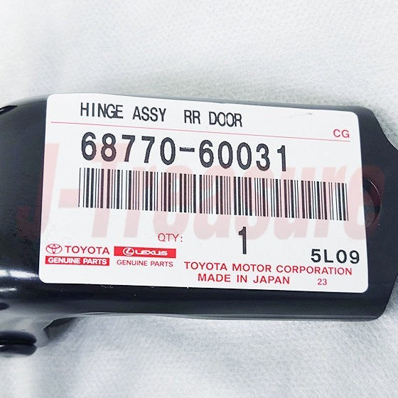 LEXUS LX470 UZJ100 98-07 Genuine Fr & Re DOOR HINGE UP & LO RH LH Set OEM
