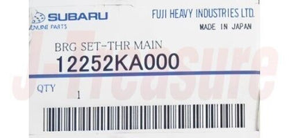 SUBARU SAMBAR VAN & TRUCK KS KV Genuine Thrust Main Bearing Set 12252KA000 OEM