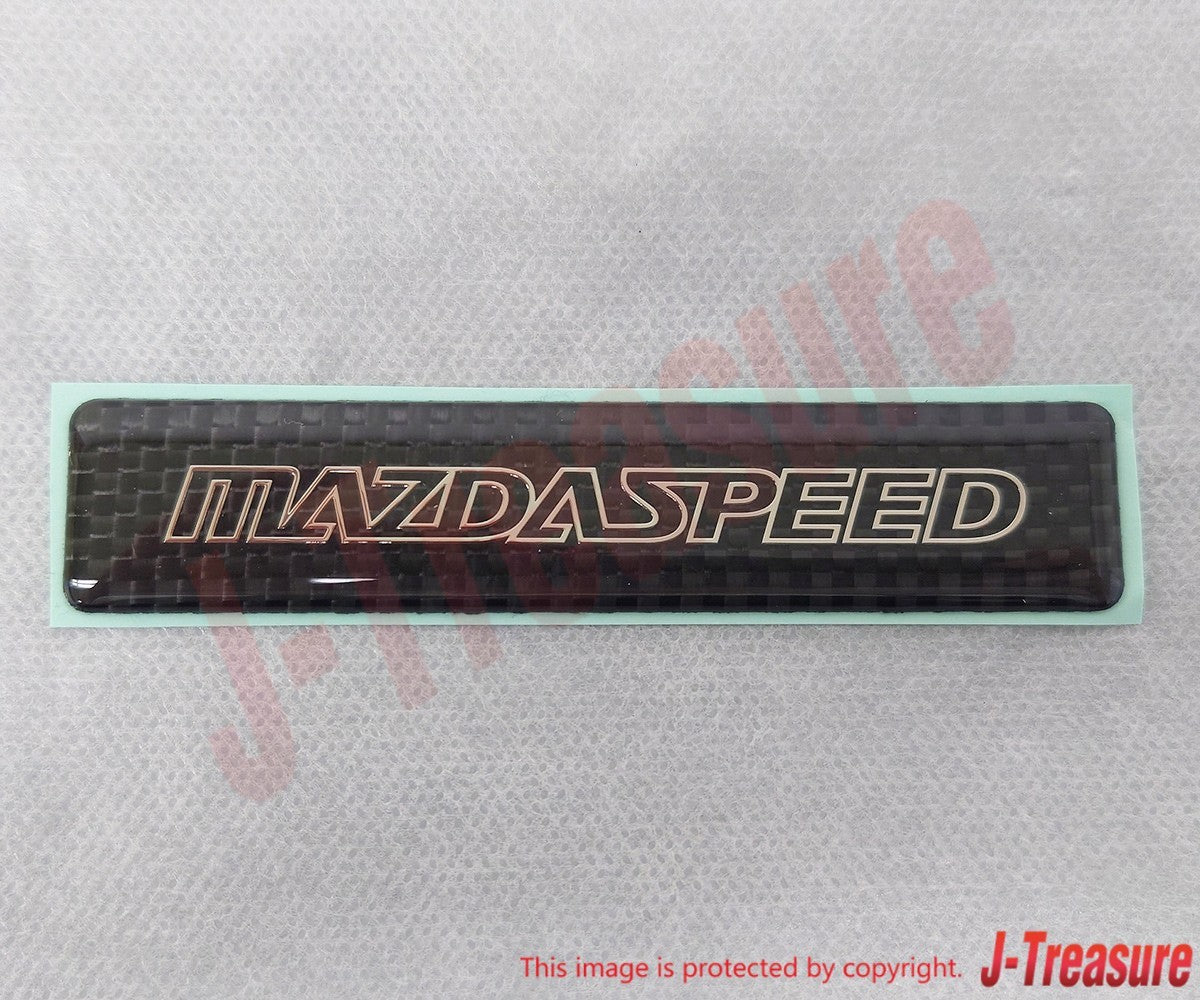 MAZDA ROADSTER ND5RC NDERC Genuine Carbon Emblem "MAZDASPEED" QBM2-52-110 OEM