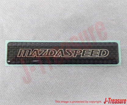 MAZDA ROADSTER ND5RC NDERC Genuine Carbon Emblem "MAZDASPEED" QBM2-52-110 OEM