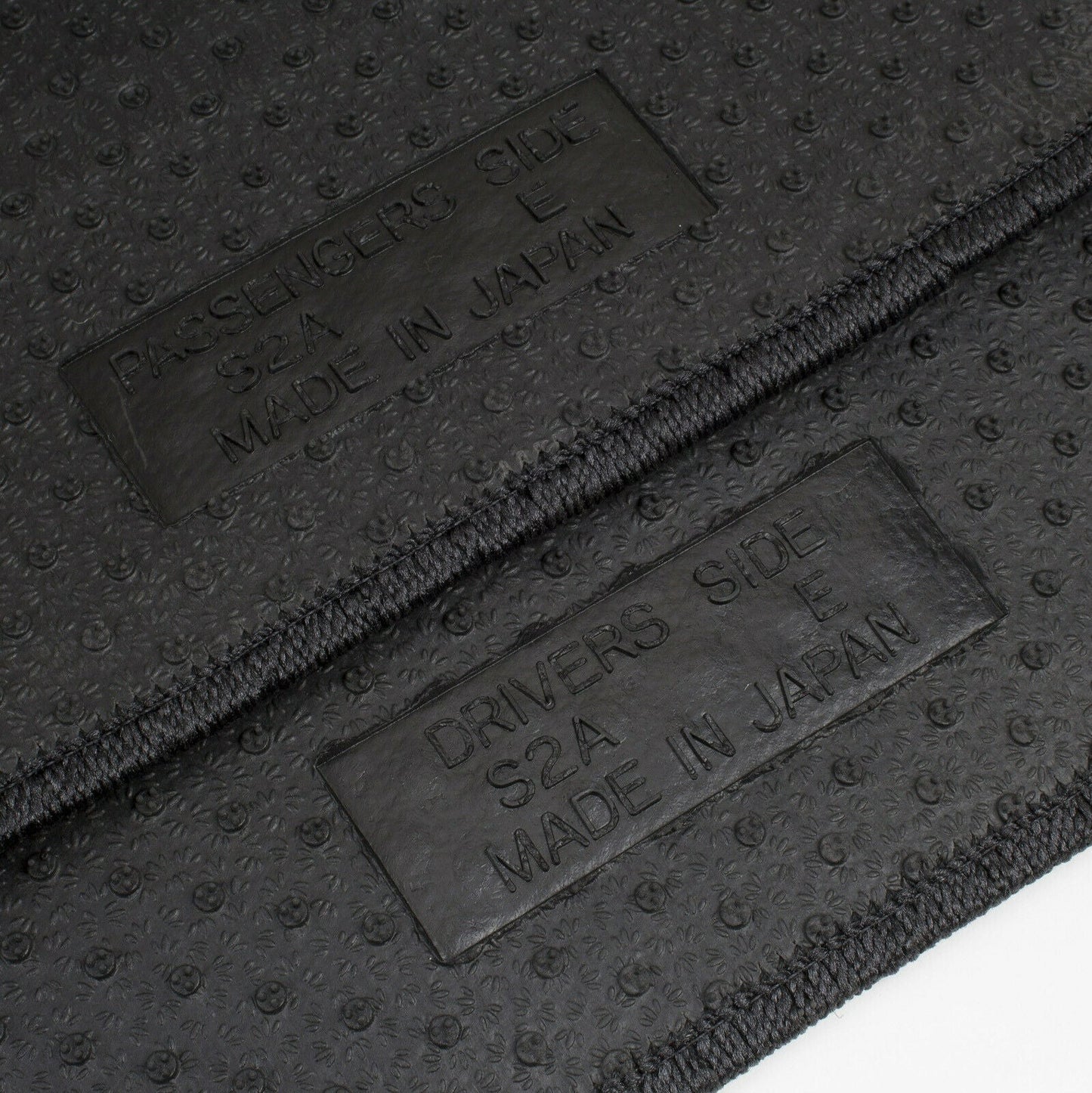 HONDA S2000 Genuine Floor Mat Set Black with Red Letters 83600-S2A-A01ZA OEM LHD