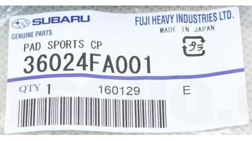 SUBARU IMPREZA WRX STI GDF 04-06 Genuine Aluminum Accel Pedal Pad 36024FA001 OEM