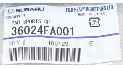 SUBARU IMPREZA WRX STI GDF 04-06 Genuine Aluminum Accel Pedal Pad 36024FA001 OEM