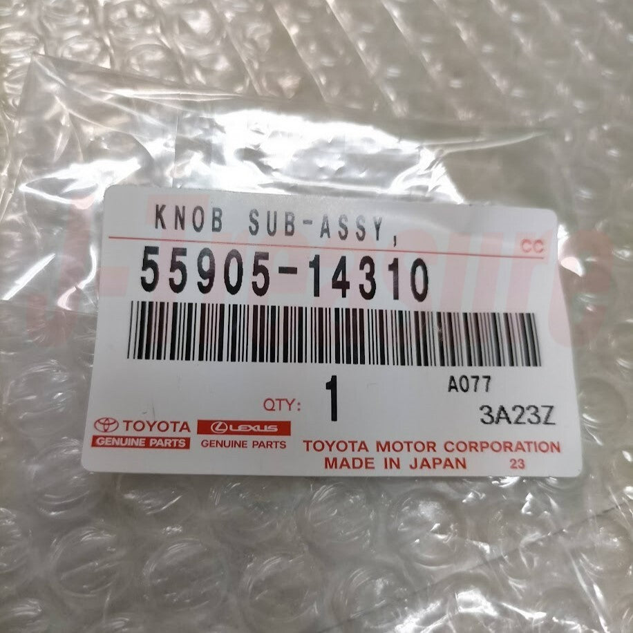 TOYOTA SUPRA JZA80 Genuine HVAC Heater Control Knob 55905-14300 55905-14310 OEM