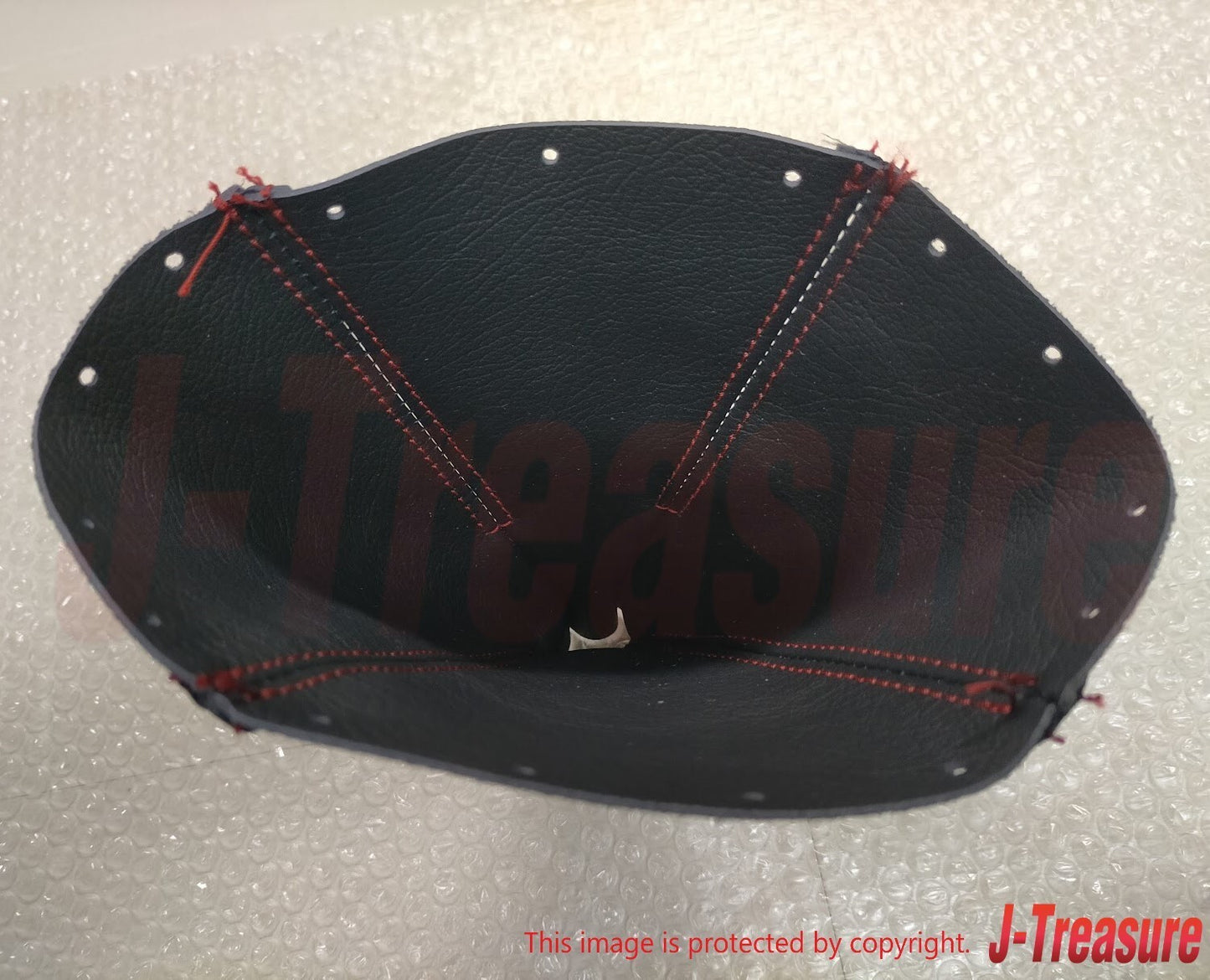 HONDA S2000 AP1 AP2 Genuine Ultimate Edition Shift Boots Leather Red Stitch OEM