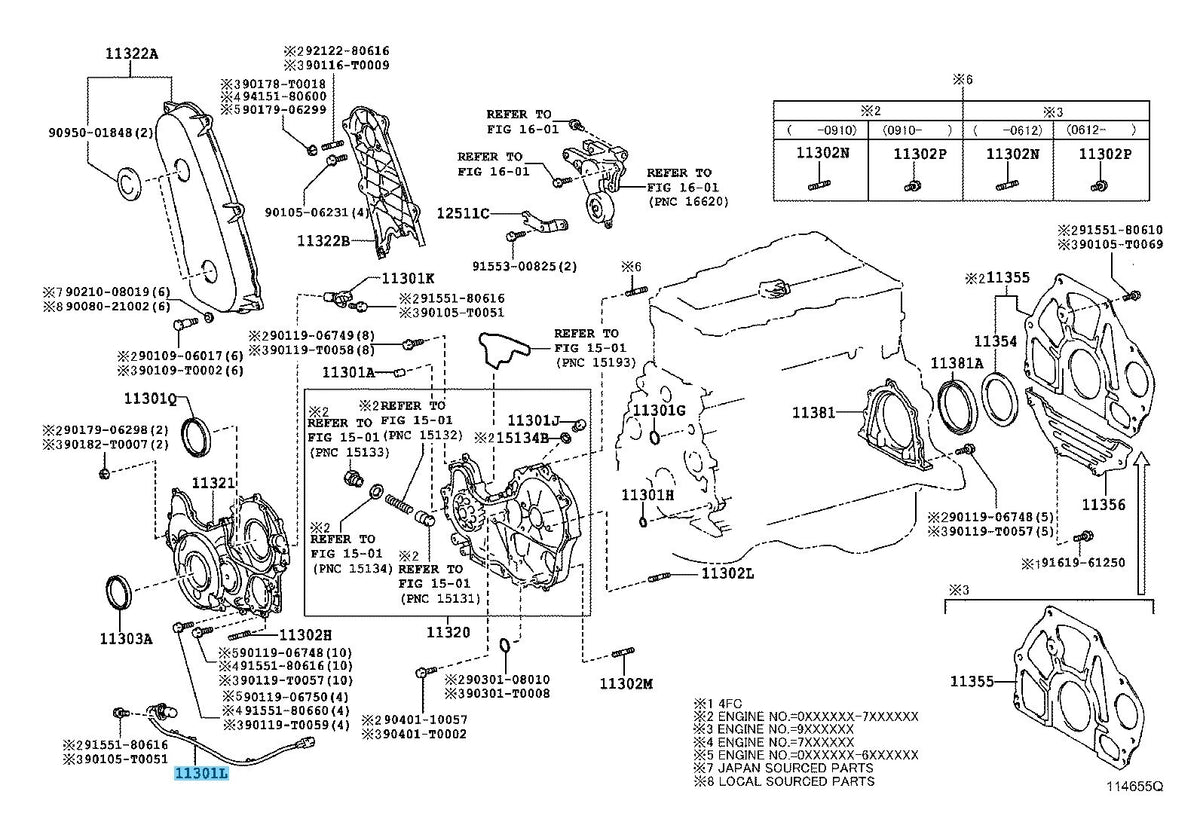 TOYOTA HIACE KDH2## Genuine Crank Position Sensor NO.2 90919-05050 OEM