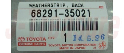TOYOTA 4RUNNER GRN21# 04-09 Genuine Back Door Glass Weatherstrip 68291-35021 OEM