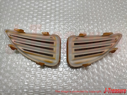SUBARU IMPREZA WRX STi GC8 GF8 Genuine Front Bumper Lower Vent Cover RH & LH Set