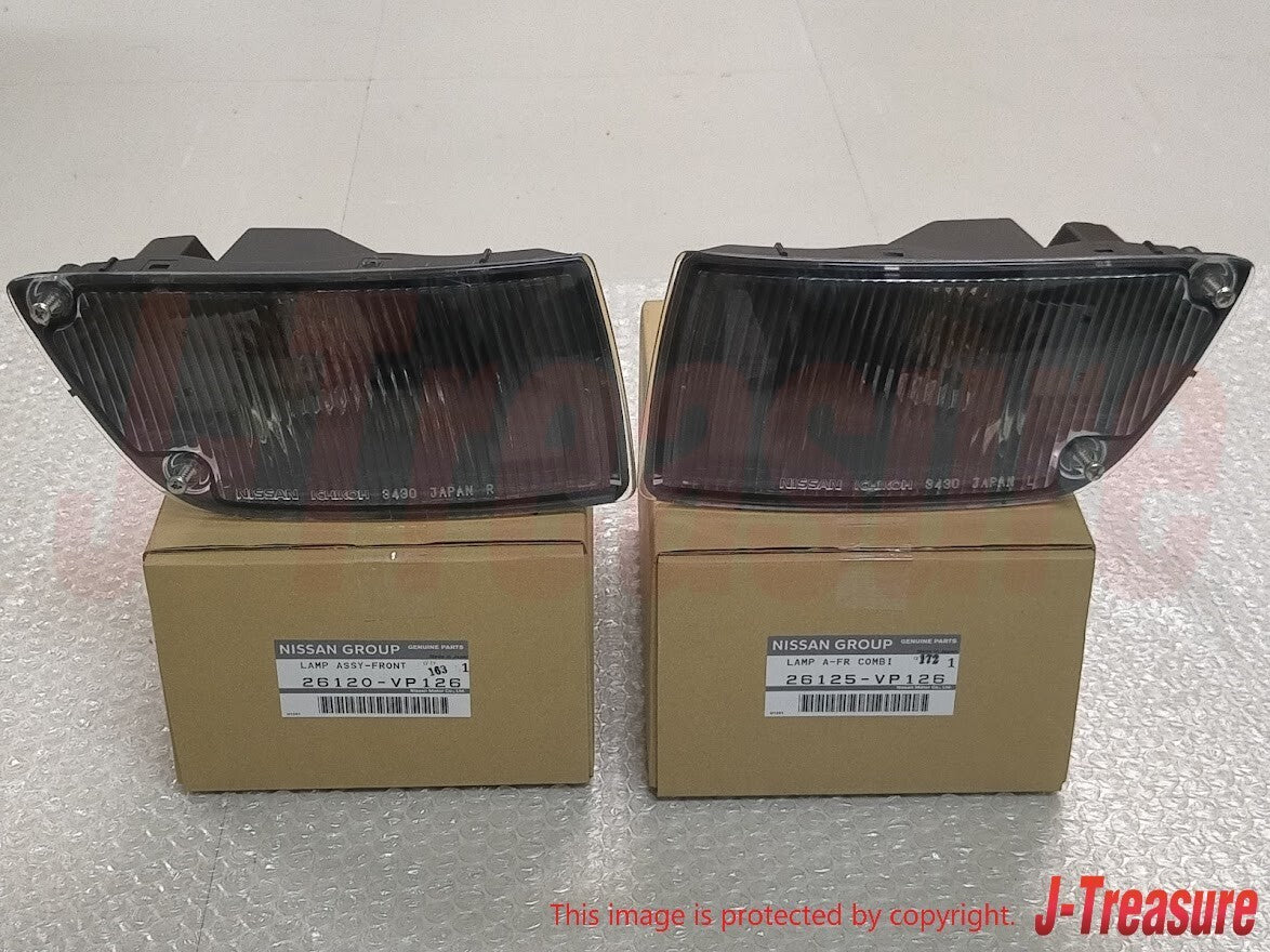 NISSAN FAIRLADY Z 300ZX Z32 Genuine Front Side Marker Corner Lamp RH LH Set OEM