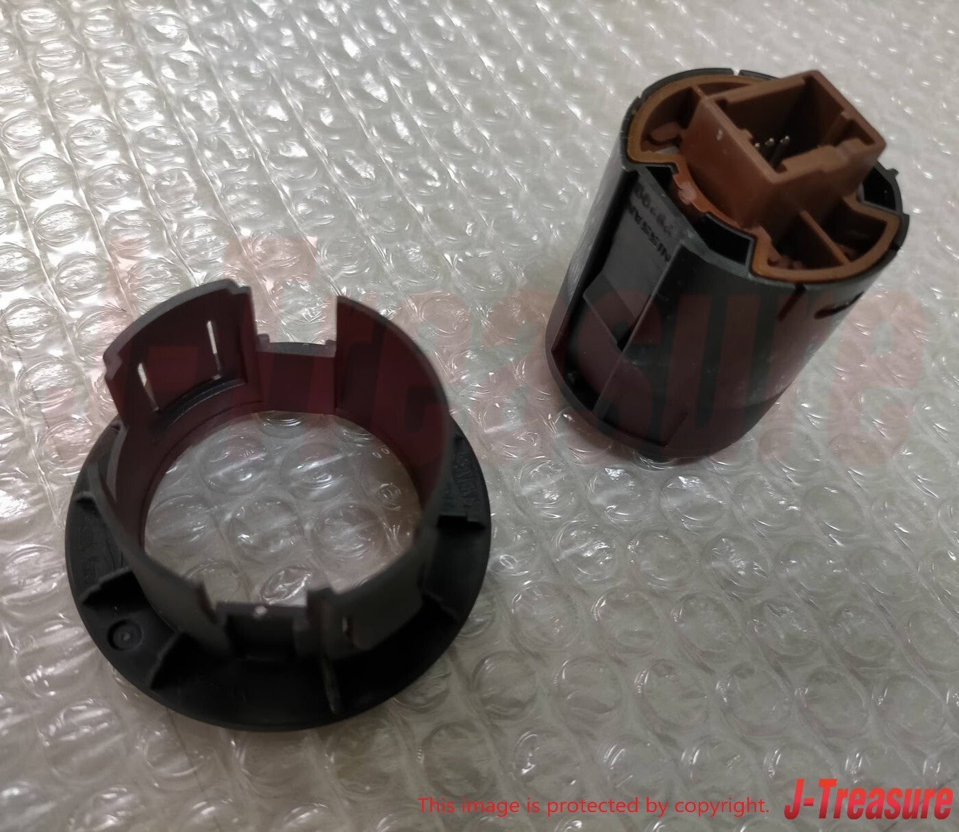 NISSAN 370Z Z34 Genuine Ignition Switch Push Start Cover & Button Set OEM