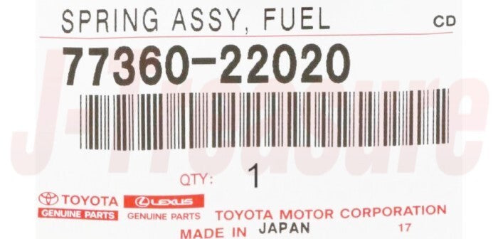 TOYOTA RAV4 SXA10 96-00 Genuine Fuel Filler Opening Lid Hinge Spring 77360-22020