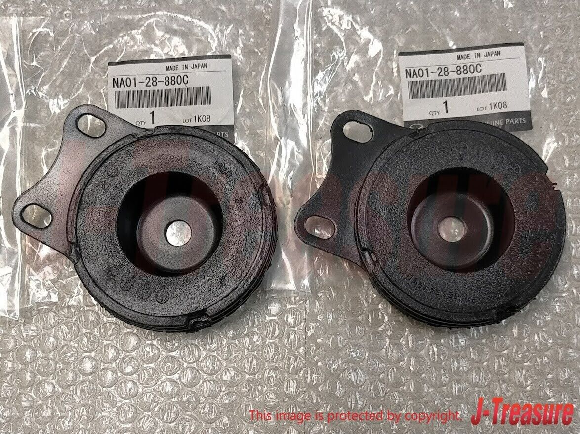 MAZDA MIATA MX5 90-05 Genuine Rear Differential Subframe Bush Mount Stopper 2pcs