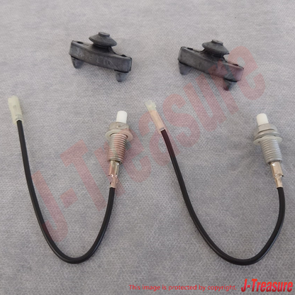 TOYOTA LEVIN TRUENO AE86 Genuine Courtesy Lamp Switch & Cushion Set of 2 OEM