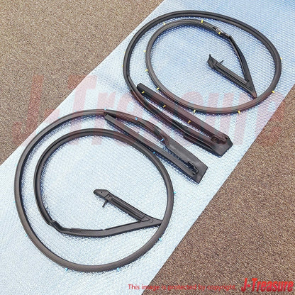 NISSAN 300ZX Z32 90-96 Genuine Front Door Weatherstrip 2-Seater RH & LH Set OEM