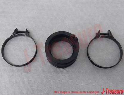 SUZUKI DR-Z400E 2000-2007 Genuine Intake Pipe & Clamp x2 Set OEM