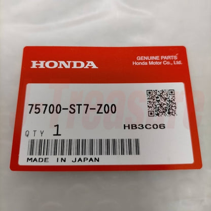 HONDA CIVIC TYPE-R EK9 98-00 Genuine Front Red Emblem Badge 75700-ST7-Z00 OEM
