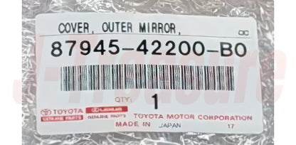 TOYOTA RAV4 AXAA52 19-24 Genuine Outer Mirror Cover Silver RH & LH Set OEM