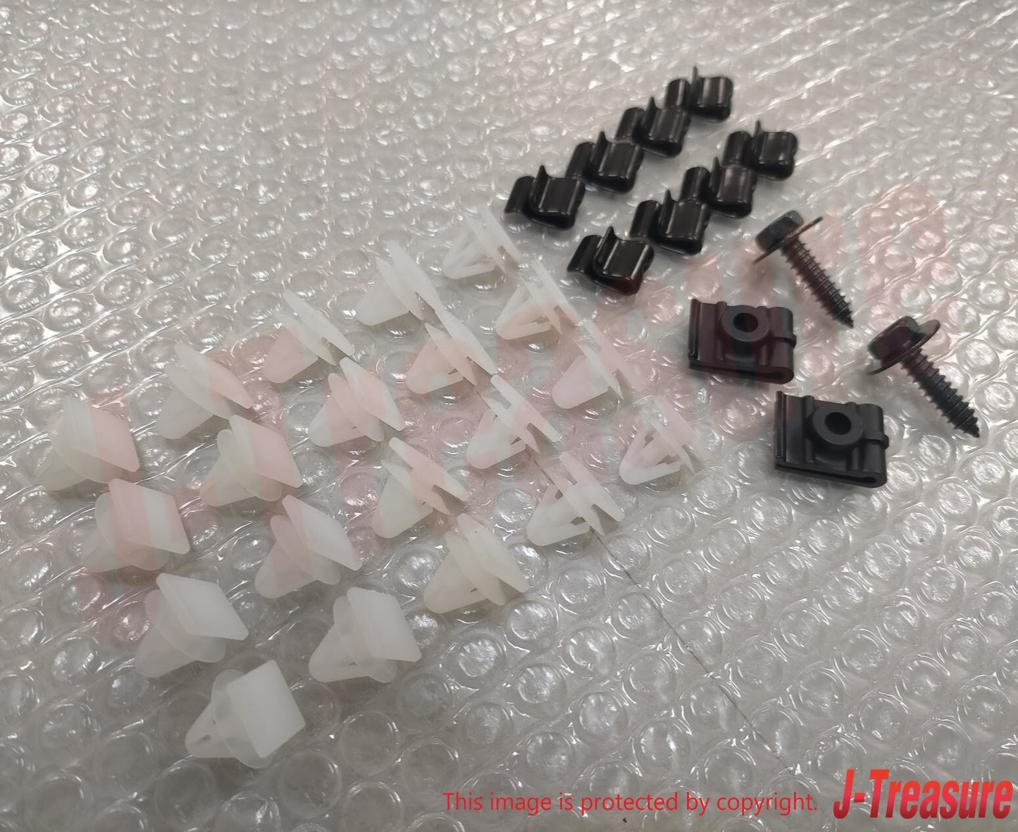 MITSUBISHI LANCER EVOLUTION 5 6 CP9A  Genuine Over Fender Clip Set OEM