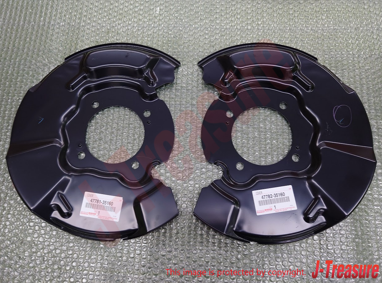 TOYOTA 4RUNNER 03-09 FJ CRUISER 07-14 Front Brake  Splash Shield RH & LH Set OEM