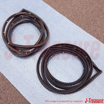 MAZDA RX-7 SAVANNA SA22C 79-85 Genuine Door Weatherstrip Seal RH & LH Set OEM