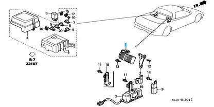HONDA ACURA NSX NA1 1991-1996 Genuine Fuel Pump Resistor Assy 16717-PR7-A01 OEM