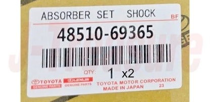 TOYOTA LAND CRUISER UZJ200 Genuine Front Shock Absorber RH LH 48510-69365 x2 Set