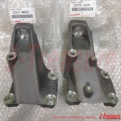 TOYOTA LEXUS Genuine 1JZ-GTE 2JZ-GE 2JZ-GTE Engine Mount Bracket RH & LH Set OEM