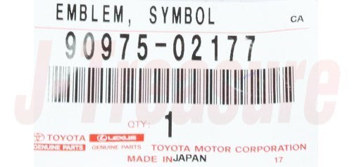 TOYOTA HIACE H300 Genuine Radiator Grille Or Back Door Emblem 90975-02177 OEM