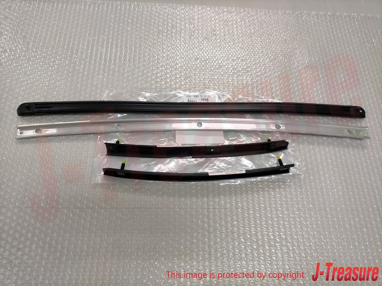 TOYOTA SUPRA JZA80 Genuine Front Bumper Retainer Upper Center & Side & Seal OEM