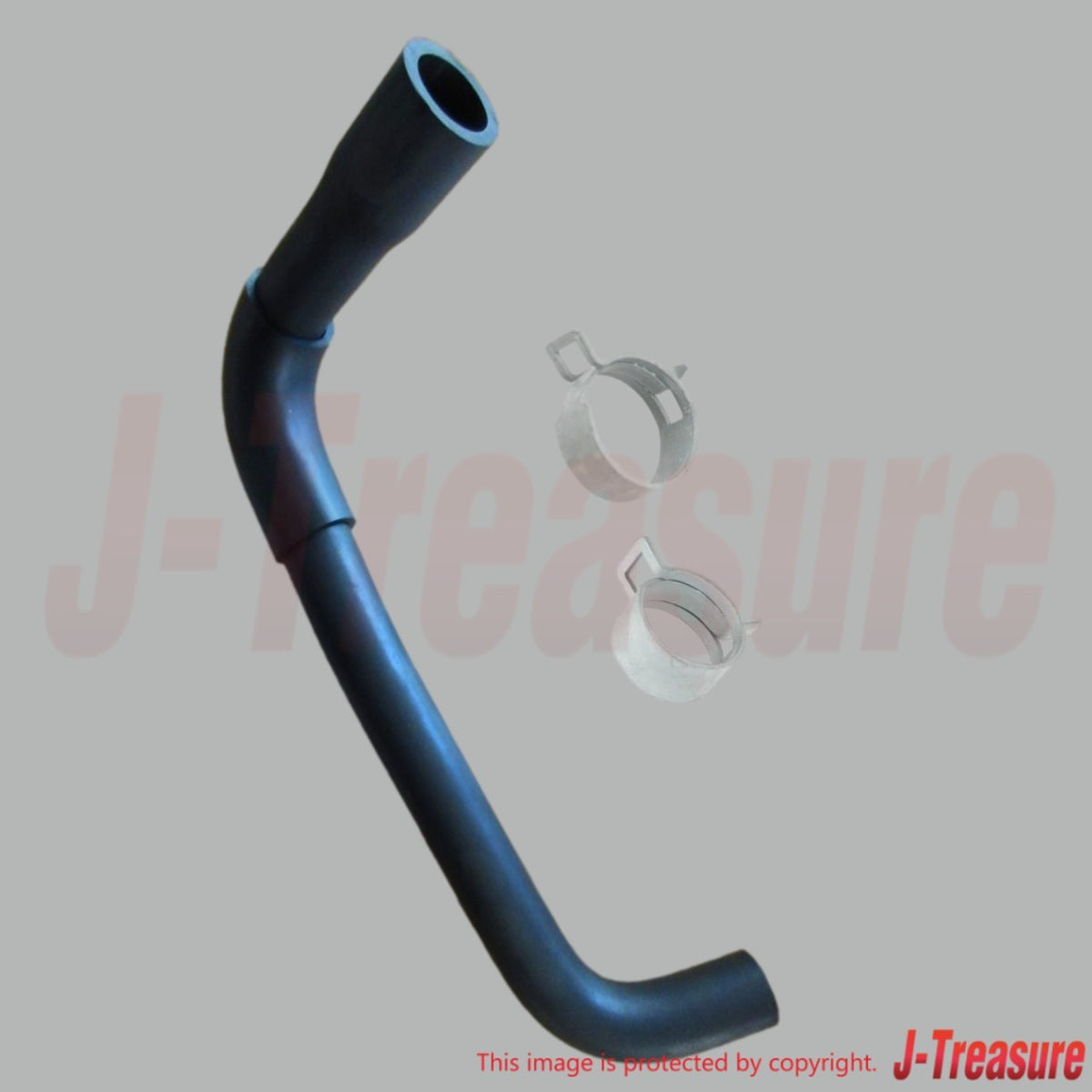 NISSAN SKYLINE GT-R R33 R34 Genuine Crankcase Blowby Gas Hose A & Clamp(x2) Set