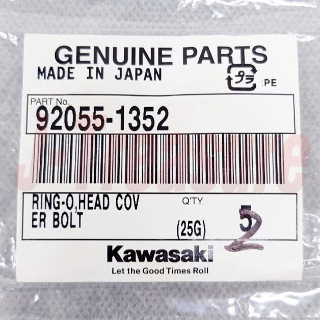 KAWASAKI NINJA ZX-12R ZX1200 '00-05 Genuine Head Cover 4 Types Gasket Set OEM