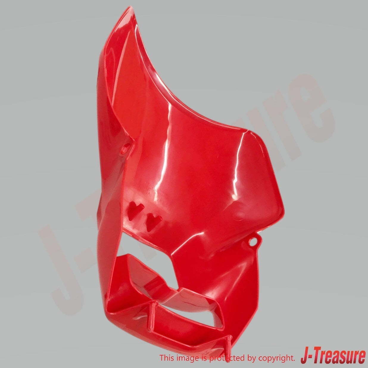 HONDA XR650R 00-07 Genuine Front Visor Set *r134* FIGHTING RED 61140-MBN-670ZA