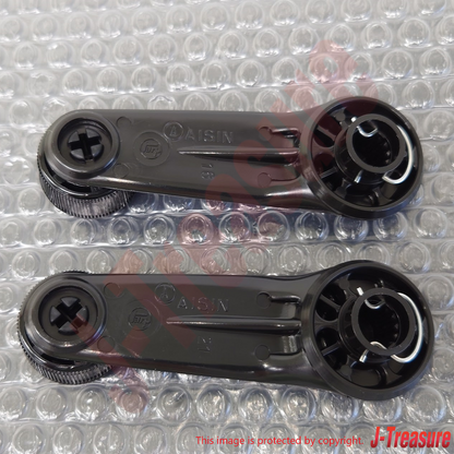 TOYOTA LAND CRUISER BJ60 75-90 Genuine Window Regulator Crank Handle x2 Set OEM