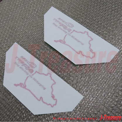 SUBARU IMPREZA WRX STI 02-07 GDB Genuine Front Side Door Decals ST915024S010 OEM