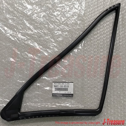 MAZDA MIATA MX-5 NA NB 1990-2005 Genuine Front Door Glass Weatherstrip  Set OEM