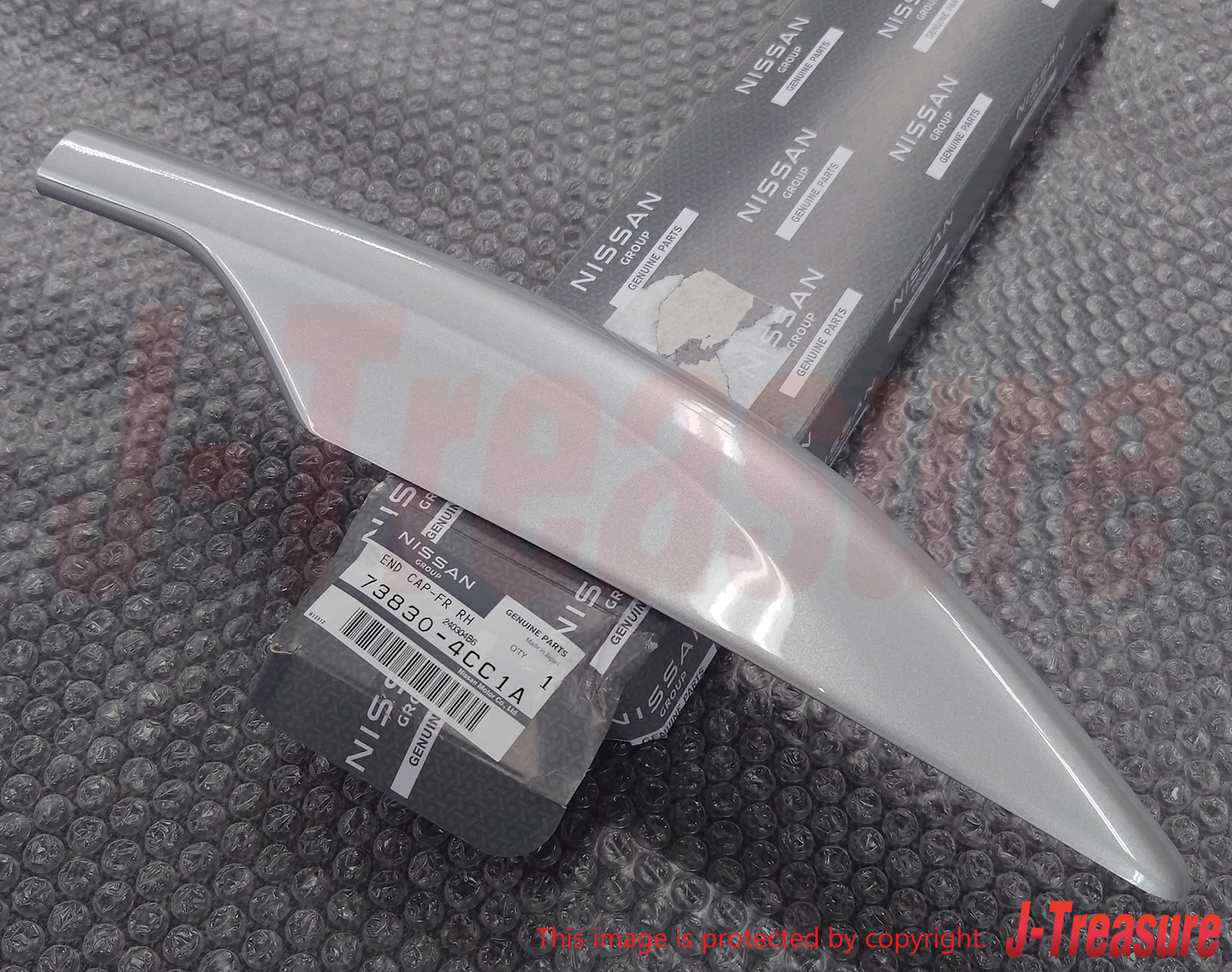 NISSAN ROGUE T32J 2018-2020 Genuine Roof Rack End Cap Front RH 73830-4CC1A OEM