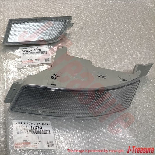TOYOTA MR2 SW20 SW20L Genuine Front Turn Signal Clearance Lamp Set LH Clear OEM