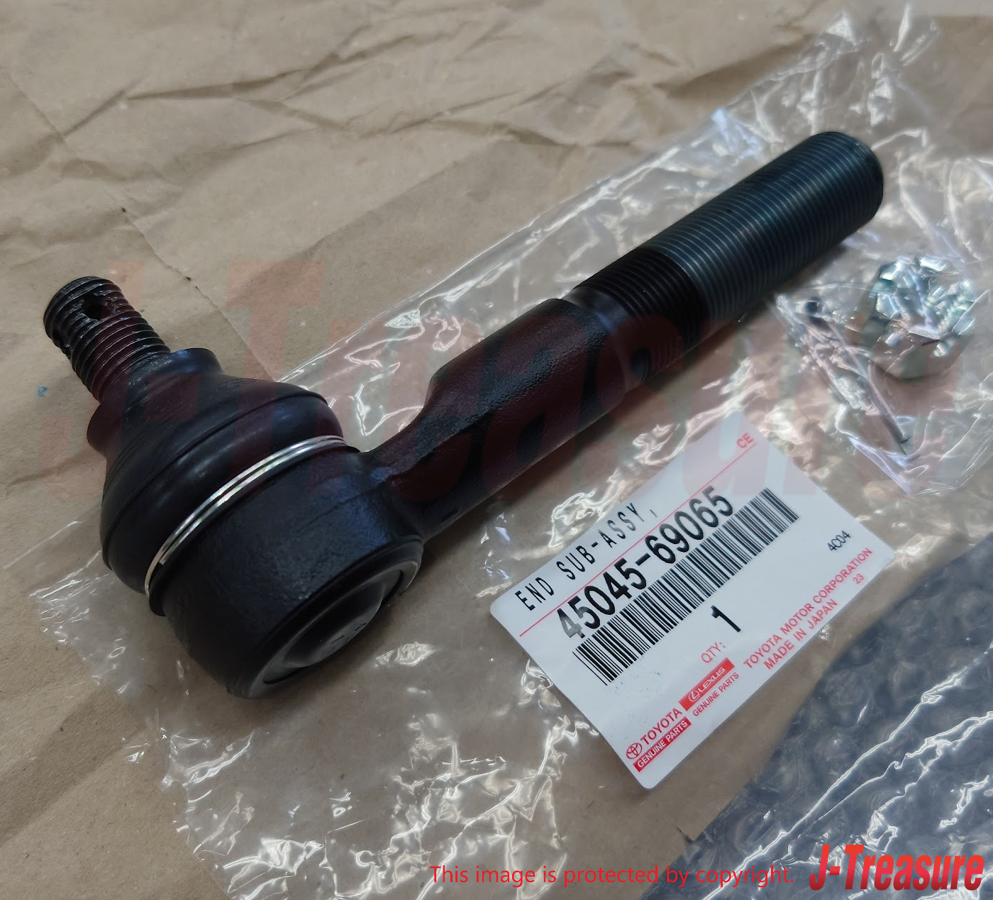 TOYOTA LAND CRUISER FZJ80 91-97 LX450 96-97 Genuine Tie Rod End 4Set OEM LHD