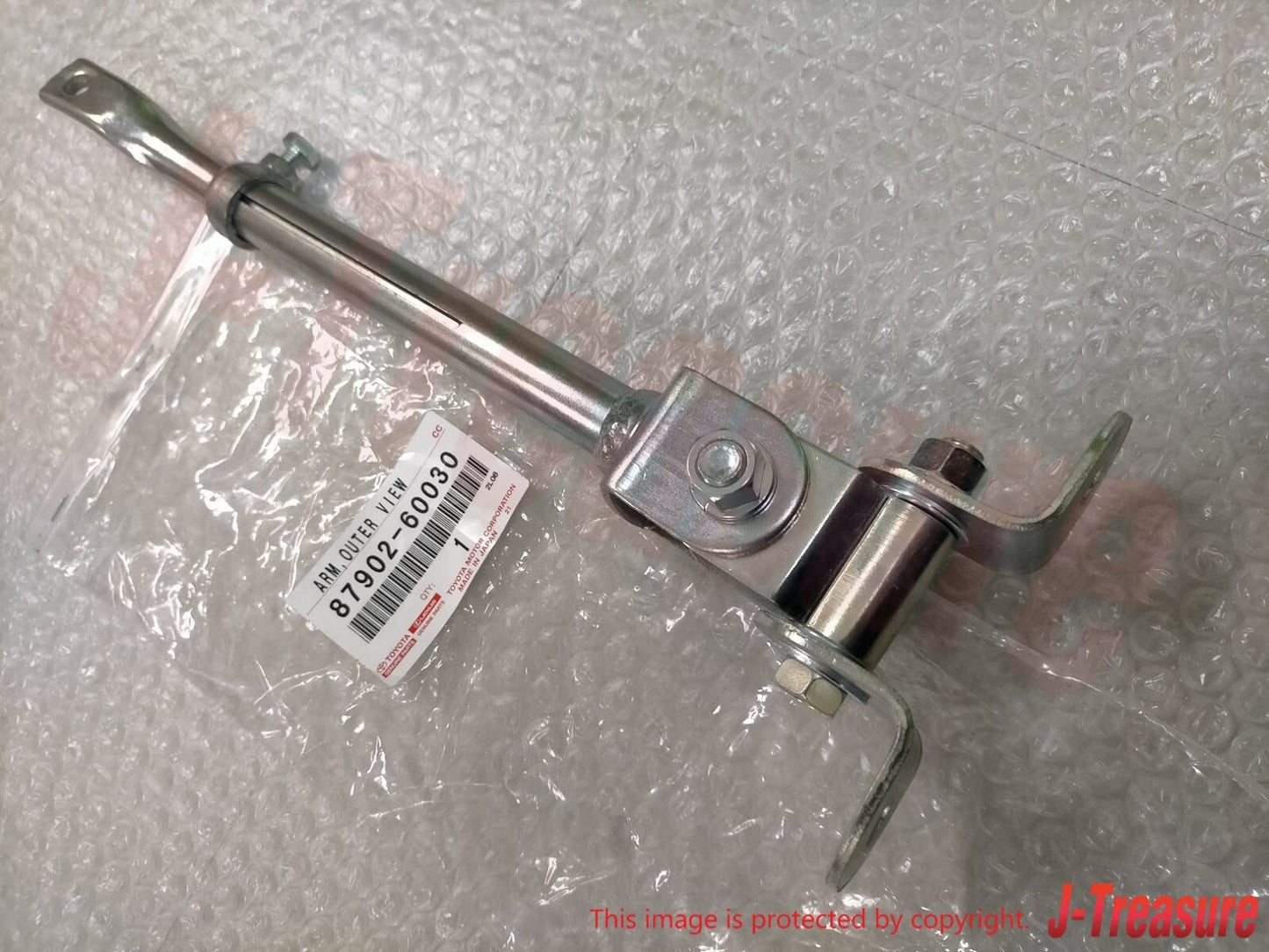 TOYOTA LAND CRUISER BJ40 BJ42 FJ40 FJ45 58-76 Genuine Mirror Arm RH & LH Set OEM