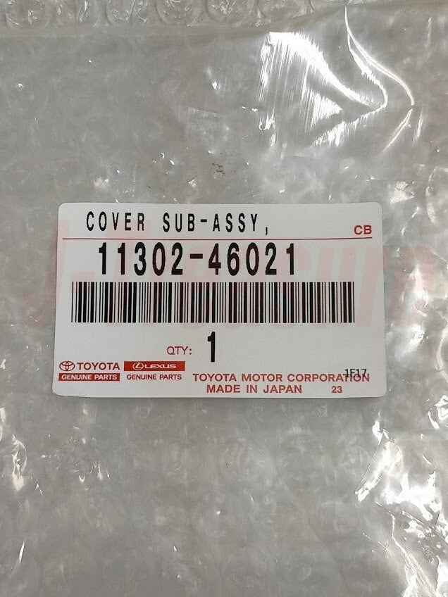 TOYOTA 1JZ-GTE VVTI Timing Belt Cover SUPRA JZA70 SOARER JZZ30 11302-46021 OEM